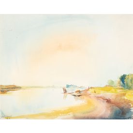 Istókovits Kálmán: Vízparti idill