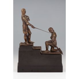 T. Curtis jelzéssel: Jeanne D'Arc lovaggá ütése