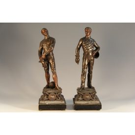 Kisplasztikapár - Vívók