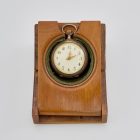 Női ezüst zsebóra tokban