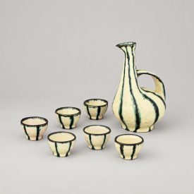 Gálócsy Edit: Csíkos likőrös készlet