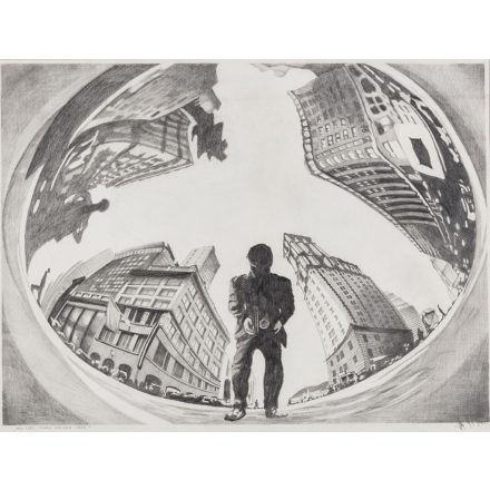 Heltai Ervin Jack: New York Time Square, 1935