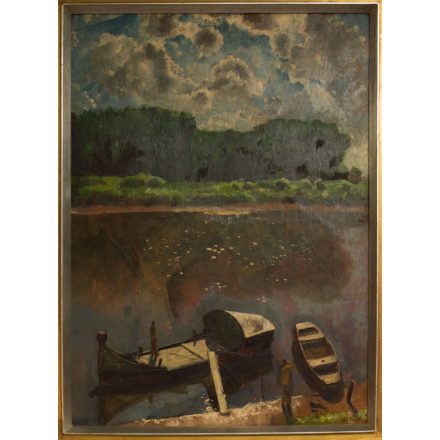 Faddi-Förtner Dénes: Tiszai csónakok