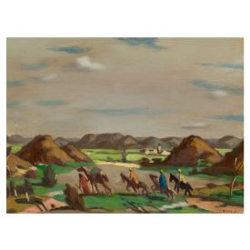 Fényes Adolf: Mesetáj lovasokkal