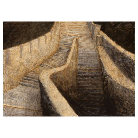 Vojnich Erzsébet: Nagy fal - Lépcsők, 2003