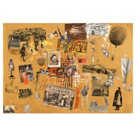 Lakner László: Hommage á Moholy-Nagy László, 1958