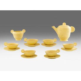 Gorka Géza: Art deco teáskészlet