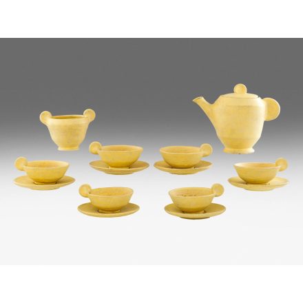 Gorka Géza: Art deco teáskészlet