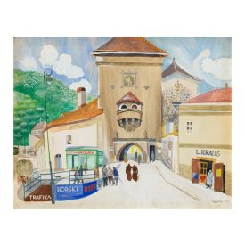 Vadász Endre: Városi részlet