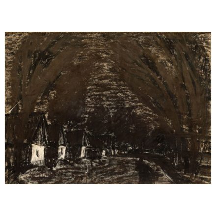 Nagy István: Falusi utca este