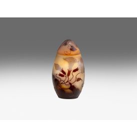 Francia szecessziós fedeles váza