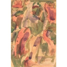 Németh Miklós: Jelenet, 1990