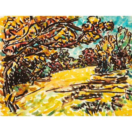 Farkasházy Miklós: Erdei tisztás