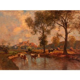 Olgyay Ferenc: Folyópart 