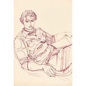 Hincz Gyula: Ülő alak