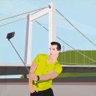 Weiler Péter: Az új szabadságszobor érkezése - páros kép