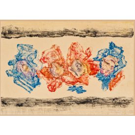 Czumpf Imre: Kompozíció vörössel, kékkel