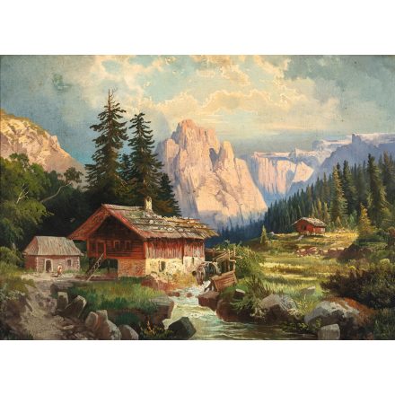 Olvashatatlan jelzéssel: Alpes