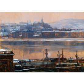 Horváth Béla: Téli Duna