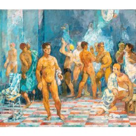 Gulyás Dénes: Zuhanyzóban