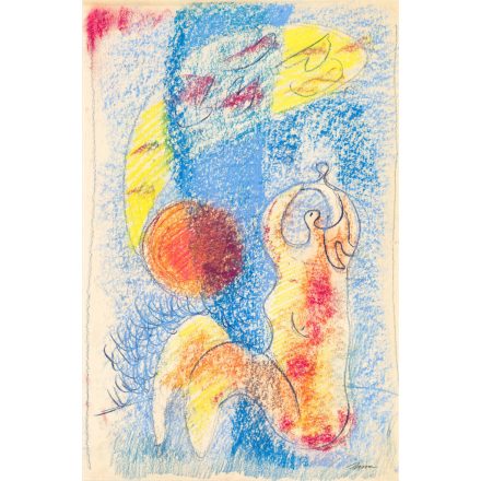 Hincz Gyula:  Anya gyermekével II.