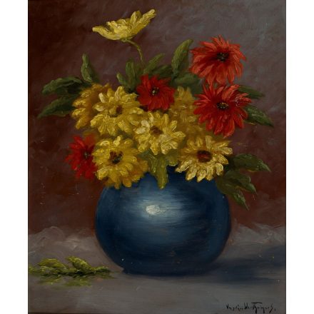 Vasvári Wertheimer Sándor: Virágcsendélet