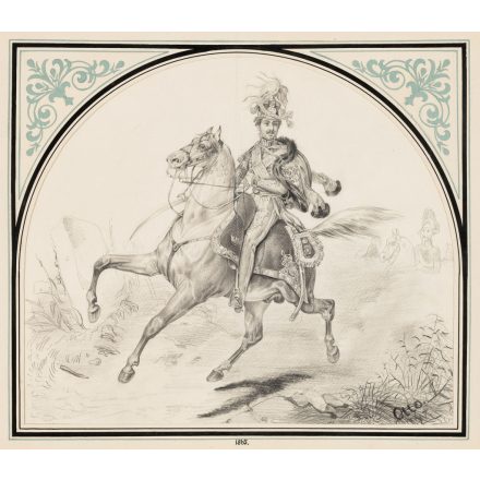 Lechner Károly: Otto von Bismarck, 1865