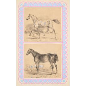 Lechner Károly: Lovak  (1863)