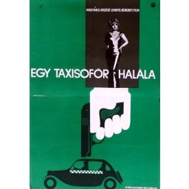 Egy taxisofőr halála / Ostatnikurs plakát, 1964