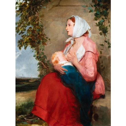 Karl von Kratzer: Anya gyermekével