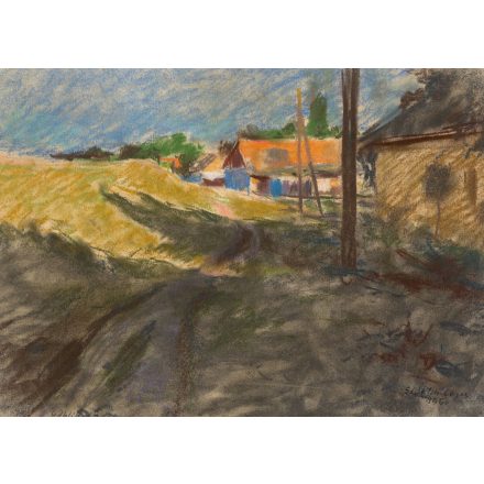 Stéhlik Lajos: Utcarészlet