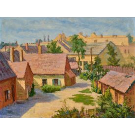 Vargha Károly: Utcarészlet