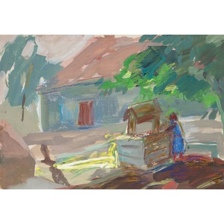 Bényi László: Kútnál