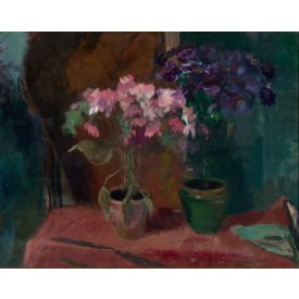 Szentiványi Lajos: Virágcsendélet