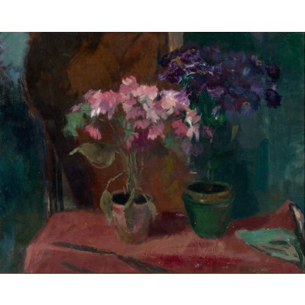 Szentiványi Lajos: Virágcsendélet