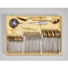 12 személyes 76 darabos evőeszköz készlet