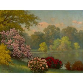 Tordai Székely Mihály: Parkrészlet