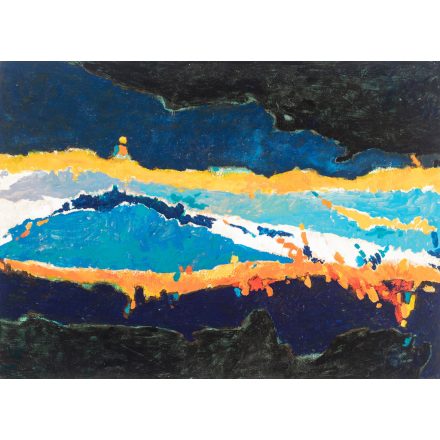 Budaházi Tibor: Kompozíció, 1992