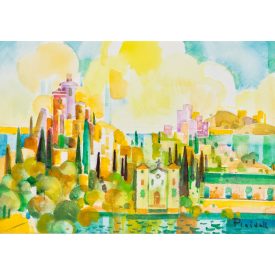 Pleidell János: Mediterrán tengerpart III.