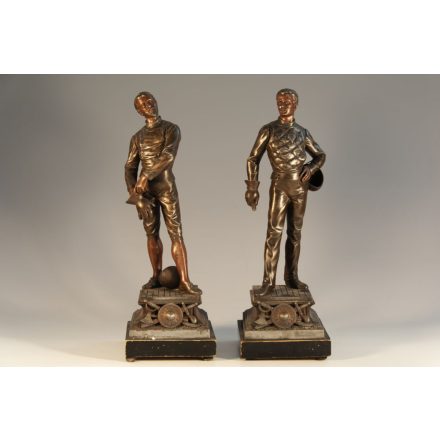 Kisplasztikapár - Vívók