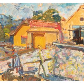 Ilosvai Varga István: Szentendrei háztető