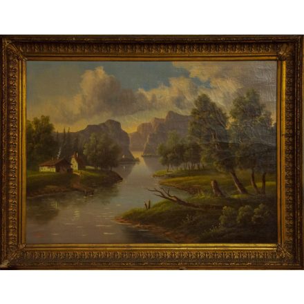 A. Palmes: Osztrák táj