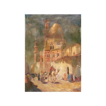 Cserna Károly: Keleti Utcarészlet (Kairo)