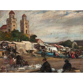 Meilinger Dezső: Egri vásár