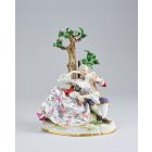 Kisplasztika - Udvarlás 