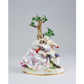 Kisplasztika - Udvarlás 