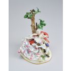 Kisplasztika - Udvarlás 