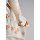 Kisplasztika - Virágárus lány