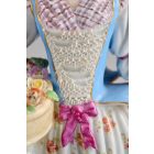 Kisplasztika - Virágárus lány