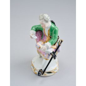 Kisplasztika - Bécsi figura - A levél